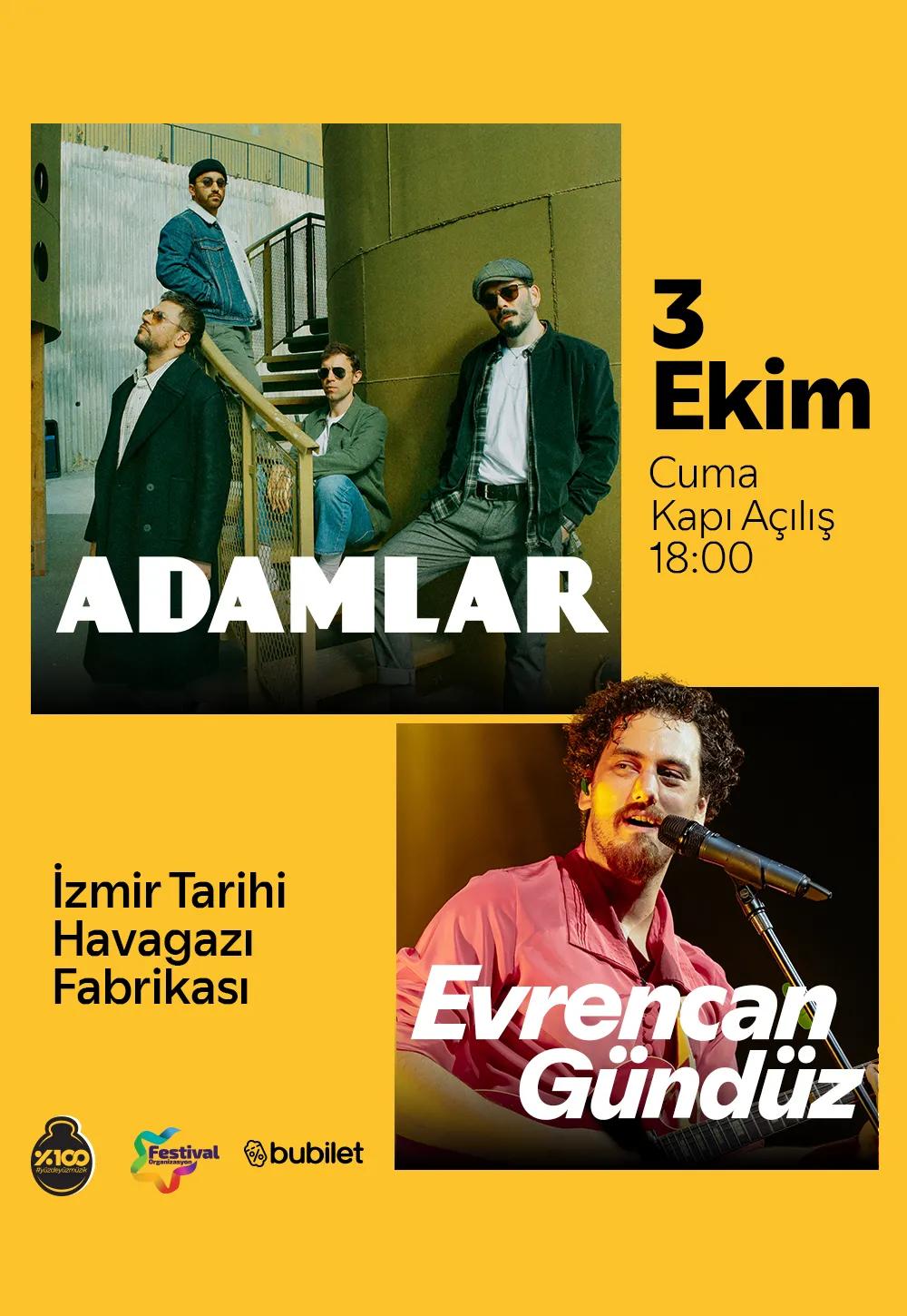 Adamlar- Evrencan Gündüz Konseri Tarihi Havagazı Fabrikası